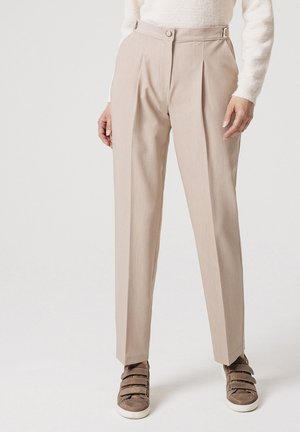 Damart CEINTURE RÉGLABLE - Pantaloni - Heather beige