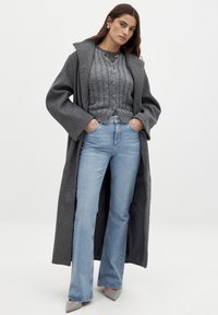 NA-KD Flared jeans - light blue