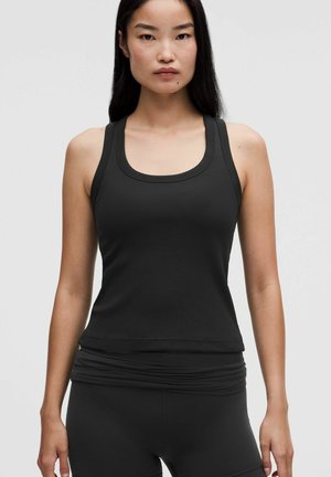 lululemon, LITTLE SCOOPNECK - Top - black