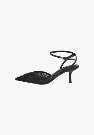 CORINA, ZAPATOS DESTALONADOS CON BORDADOS MUJER - Tacones - black