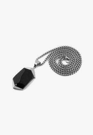 Akitsune Náhrdelník - black and silver coloured