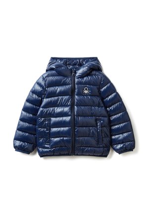 United Colors of Benetton PADDED WITH HOOD - Chaqueta de invierno - blue