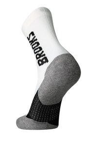 Brooks GHOST CREW - Sporta zeķes - white br crew