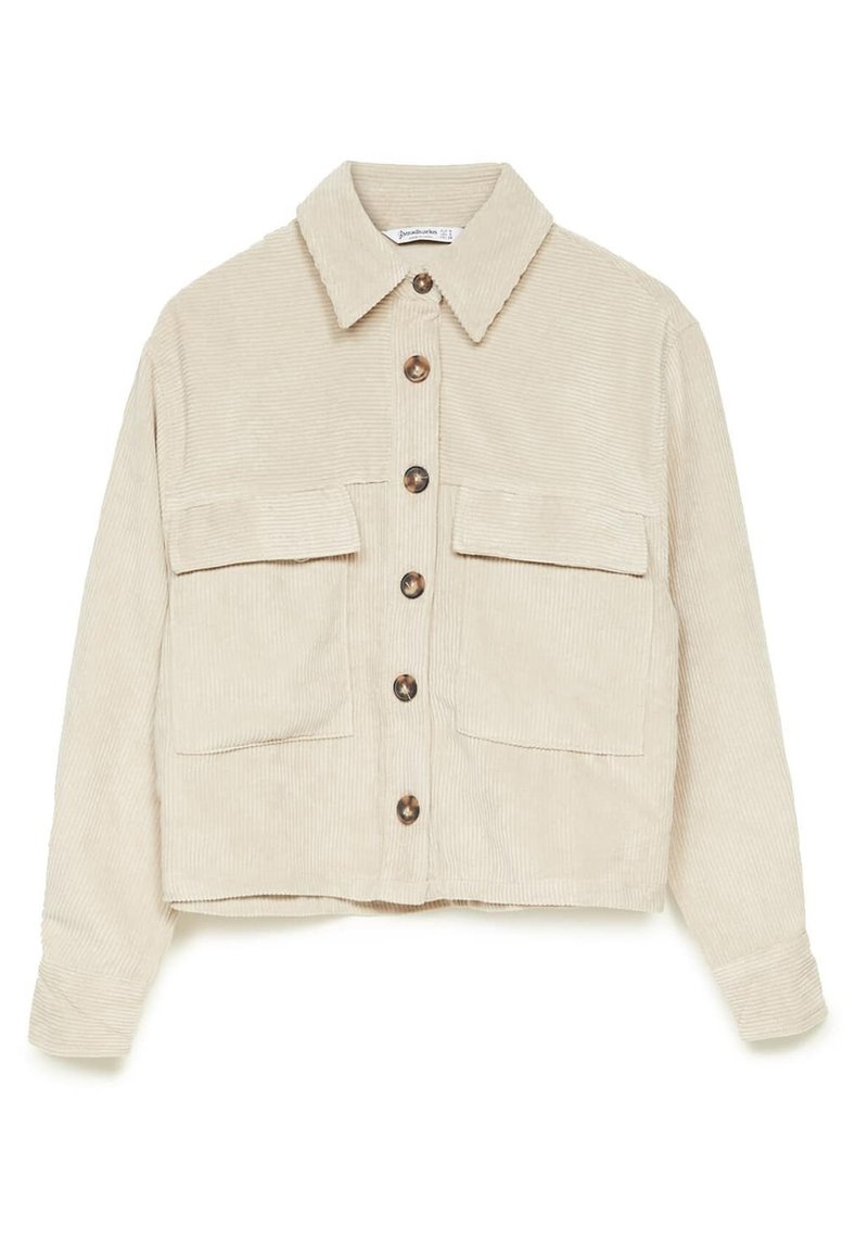 Stradivarius Lichte jas graniet
