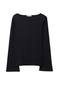 Top s dlouhým rukávem - black