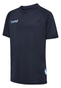 Hummel PROMO SET - T-Shirt print - dark sapphire