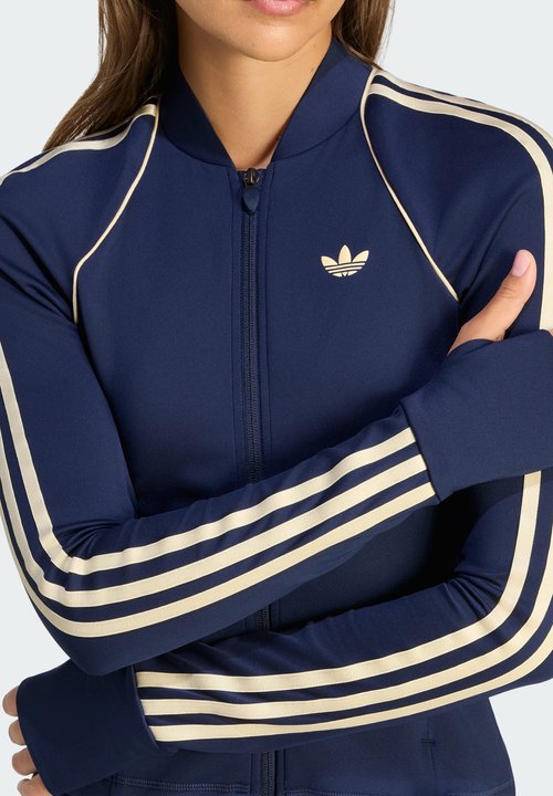 adidas Originals Sport Superstar Midlayer Shirt Asia Sizing 'Night Indigo' (Women's) — foto 3