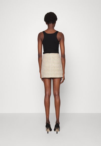 Iro GARNA - Minijupe - white/beige