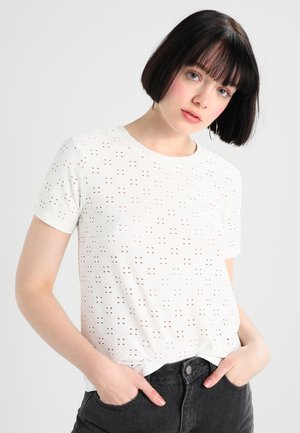 JDYCATHINKA - Basic T-shirt - cloud dancer