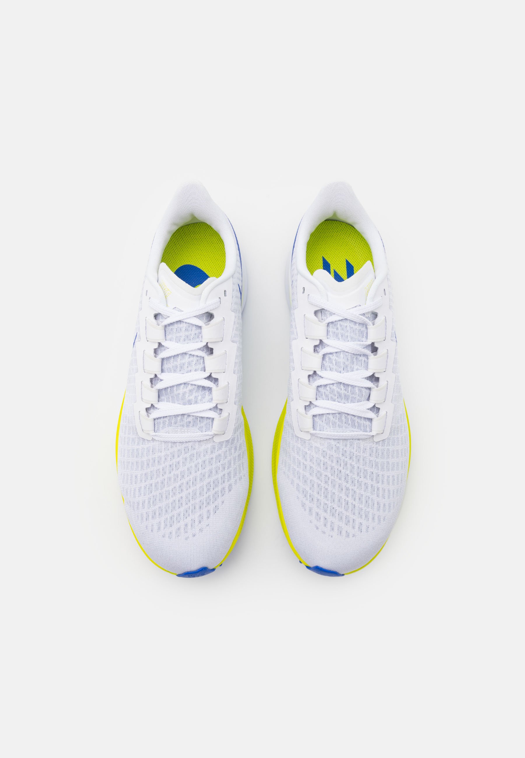 Nike Performance AIR ZOOM PEGASUS 37 - Zapatillas de running neutras -  white/racer blue/cyber/black/pure platinum/blanco - Zalando.es