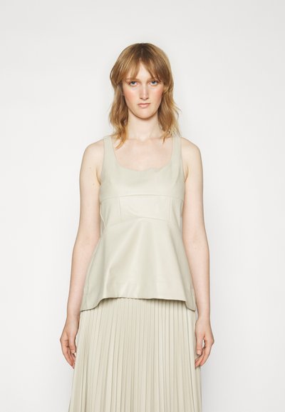 Proenza Schouler White Label FITTED - Μπλούζα - chalk