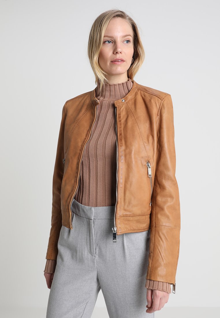 Maze GRENADA - Lederjacke - cognac