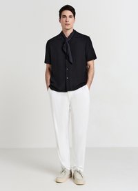 Calliope BOWLING UNITA - Hemd - nero ultrablack