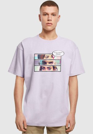 THINKING COMIC HEAVY  - T-Shirt print - lilac