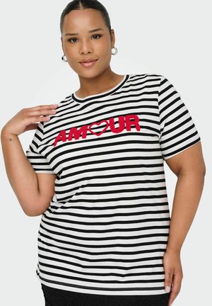CARKIKO  - Print T-shirt - cloud dancer 1