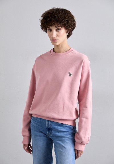 PS Paul Smith ZEBRA - Bluză de molton - pink