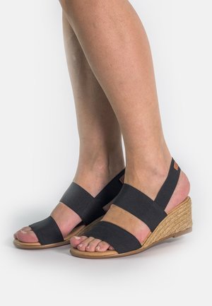 ERIKA - Alpargatas - black