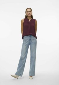 Vero Moda VMELVA - Top - port royale
