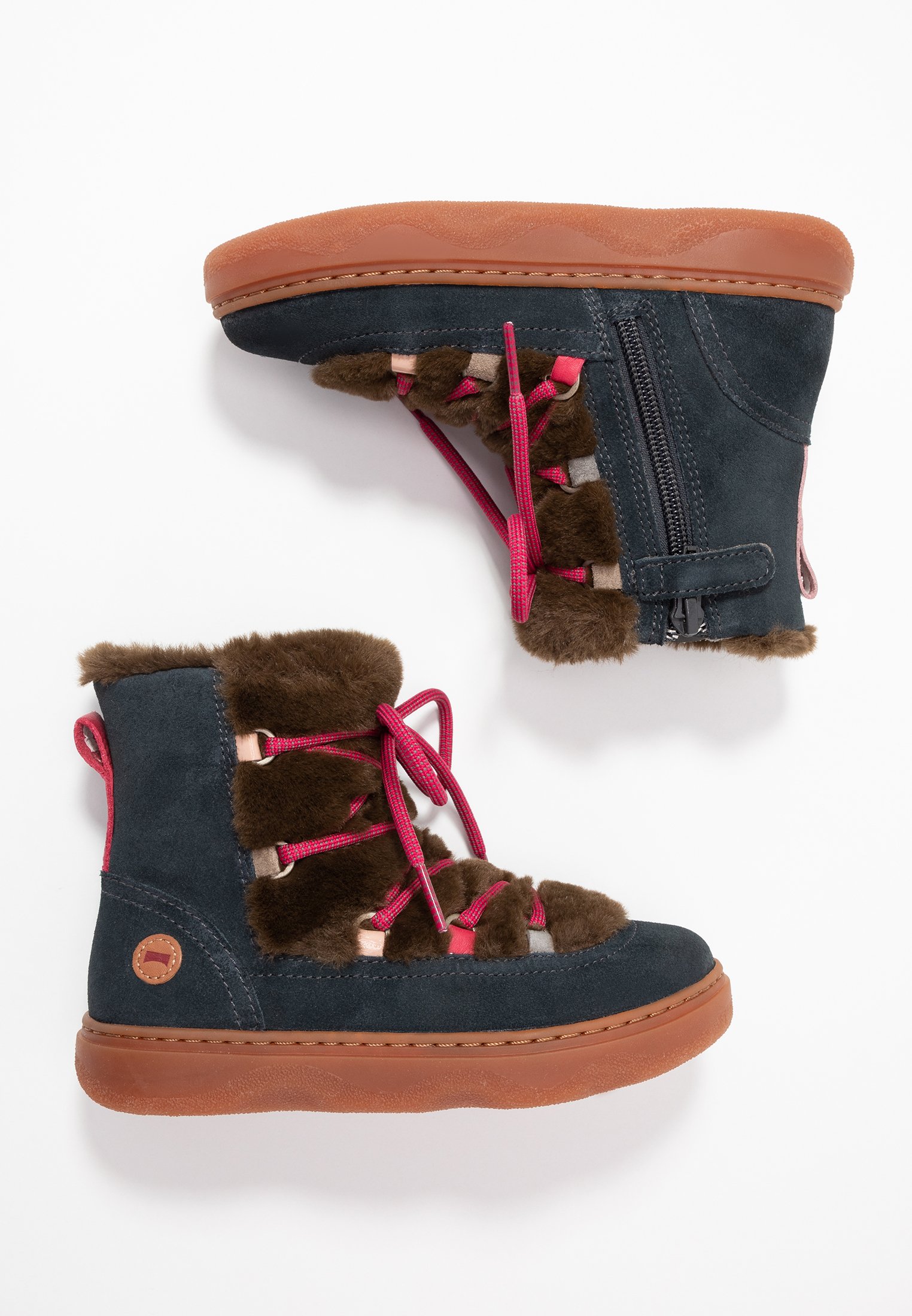 Botines | Twins Burdeos Y Rojo | Camper Mujer » Frendzit