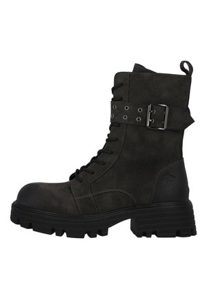 Bottines de cowboy / motard - grey