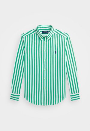 Polo Ralph Lauren PLAID COTTON POPLIN SHIRT - Button down-skjorte - stem/white