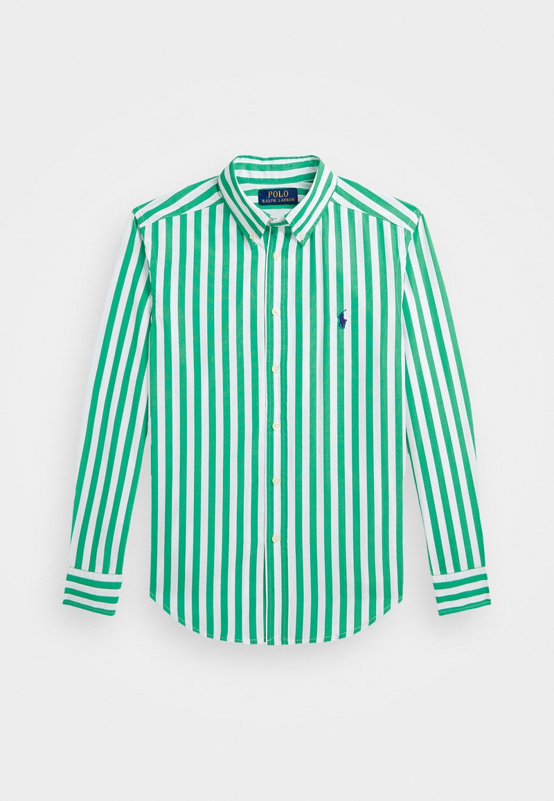 Polo Ralph Lauren - PLAID COTTON POPLIN SHIRT - Button down-skjorte - stem/white, Forstørre
