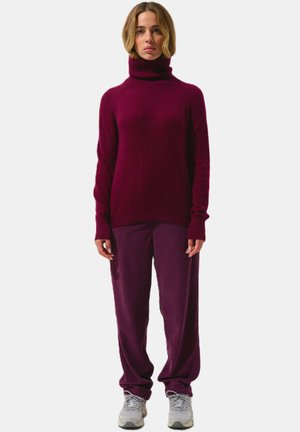 Authentic Cashmere DOLCE TURTLENECK  - Pullover - burgundy
