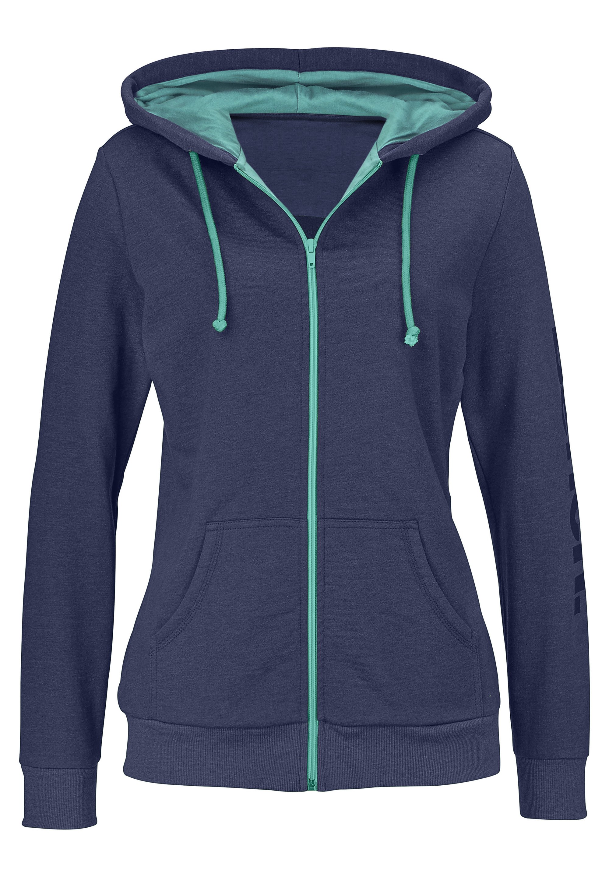 Bench Sweatjacke Zipper Sweatjacke Bench Sweatjacke Blau Bench