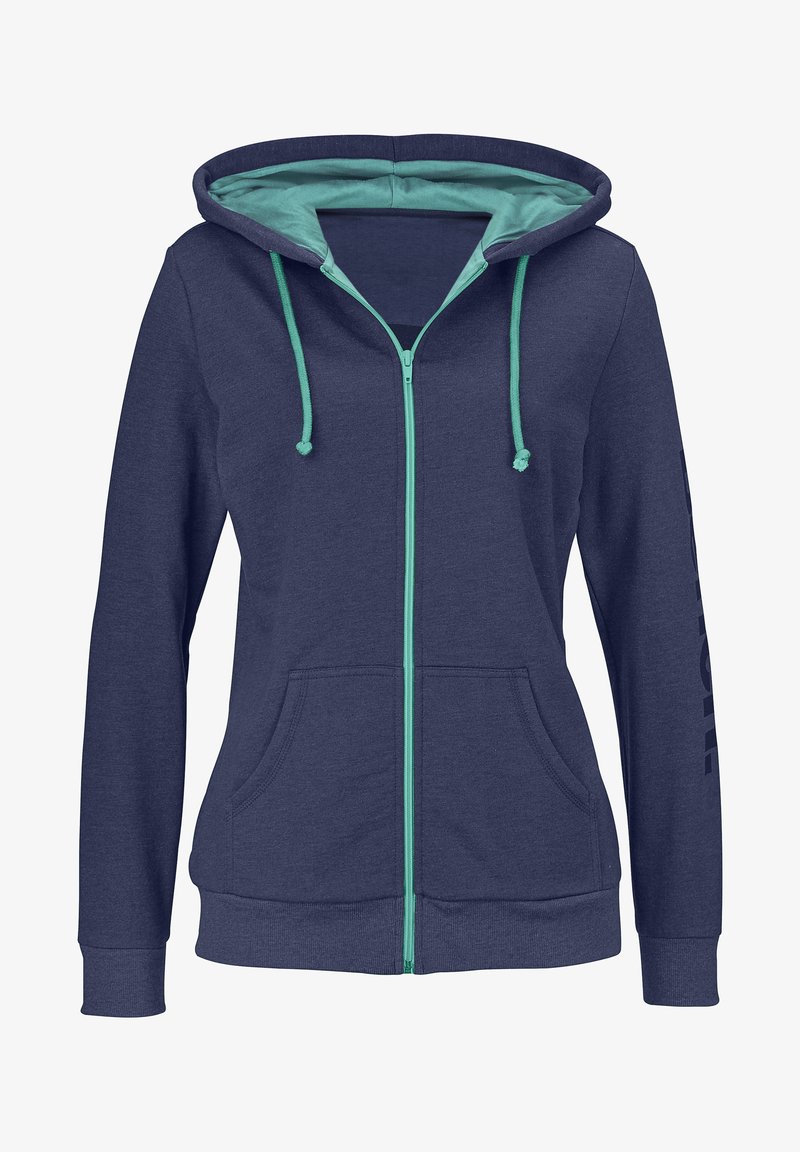 Bench Zip-up sweatshirt - blau-meliert