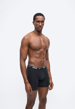ESSENTIAL STRETCH BOXER 5 PACK - Μποξεράκια σε στενή γραμμή - black