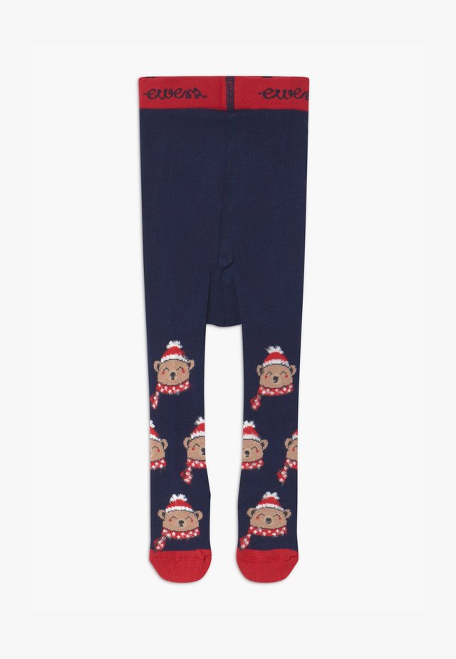 THERMO BABY CHRISTMAS BAER UNISEX - Tights - marine