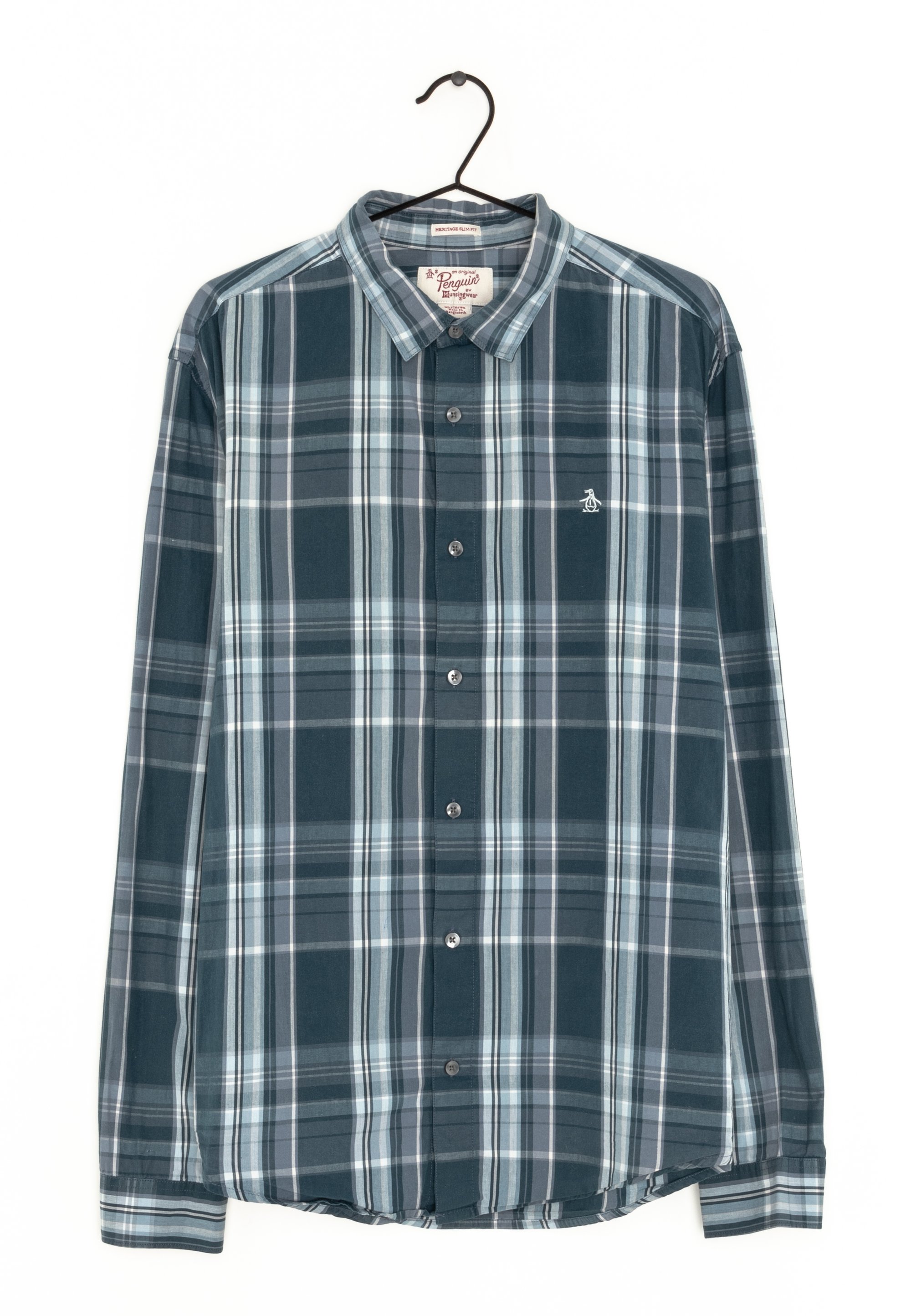 Original Penguin Shirt - blue - (Pre-owned) - Zalando