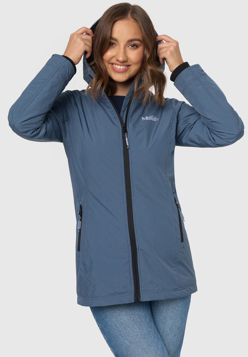 Marikoo - HONIGBEERE - Parka - dusty blue, Palielināt