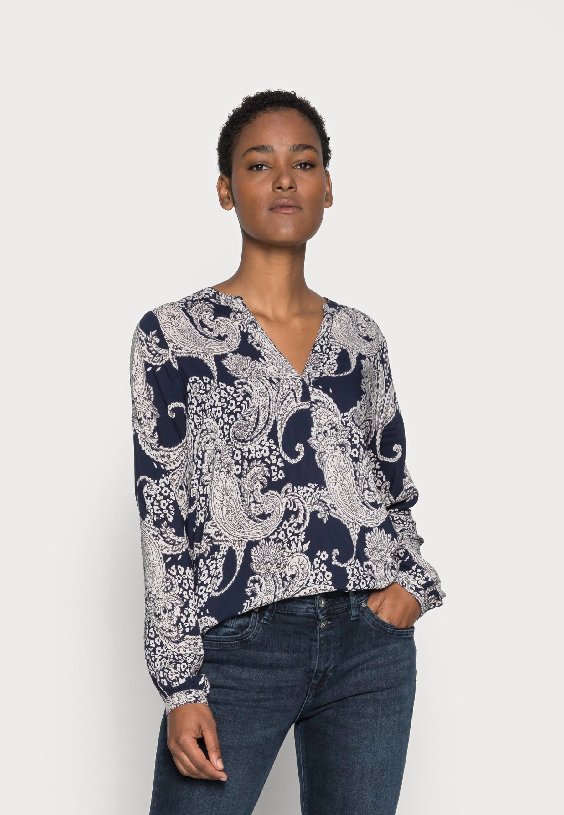 Kaffe Blusa midnight marine/azul - Zalando.es