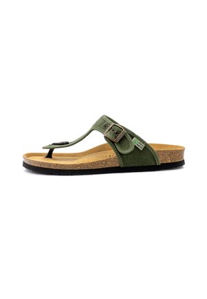 DORIAN - T-bar sandals - kaki enz