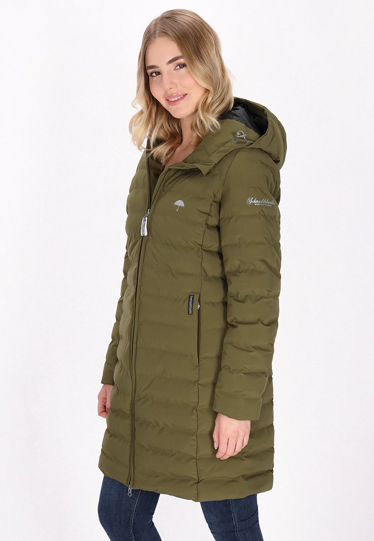 Schmuddelwedda Wintermantel olijfgroen