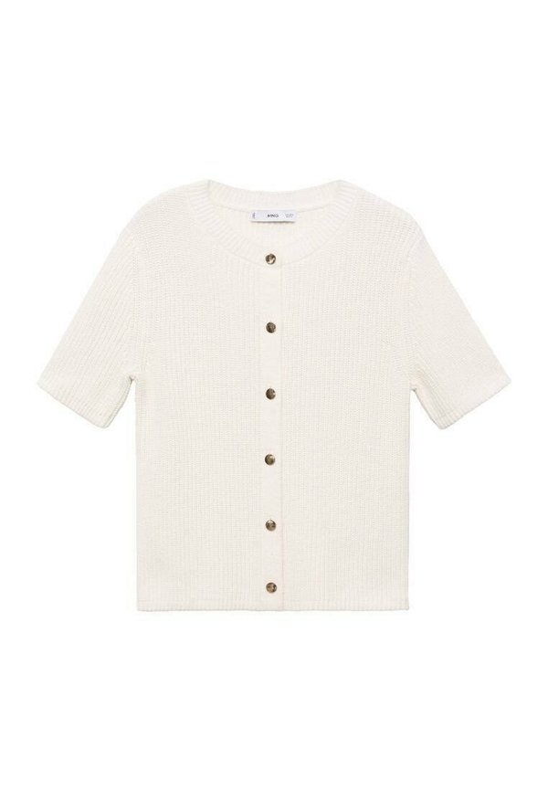 SHORT-SLEEVED - Cardigan - ecru4