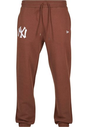 EMBROIDERY LOGO - Pantaloni sportivi - soil brown