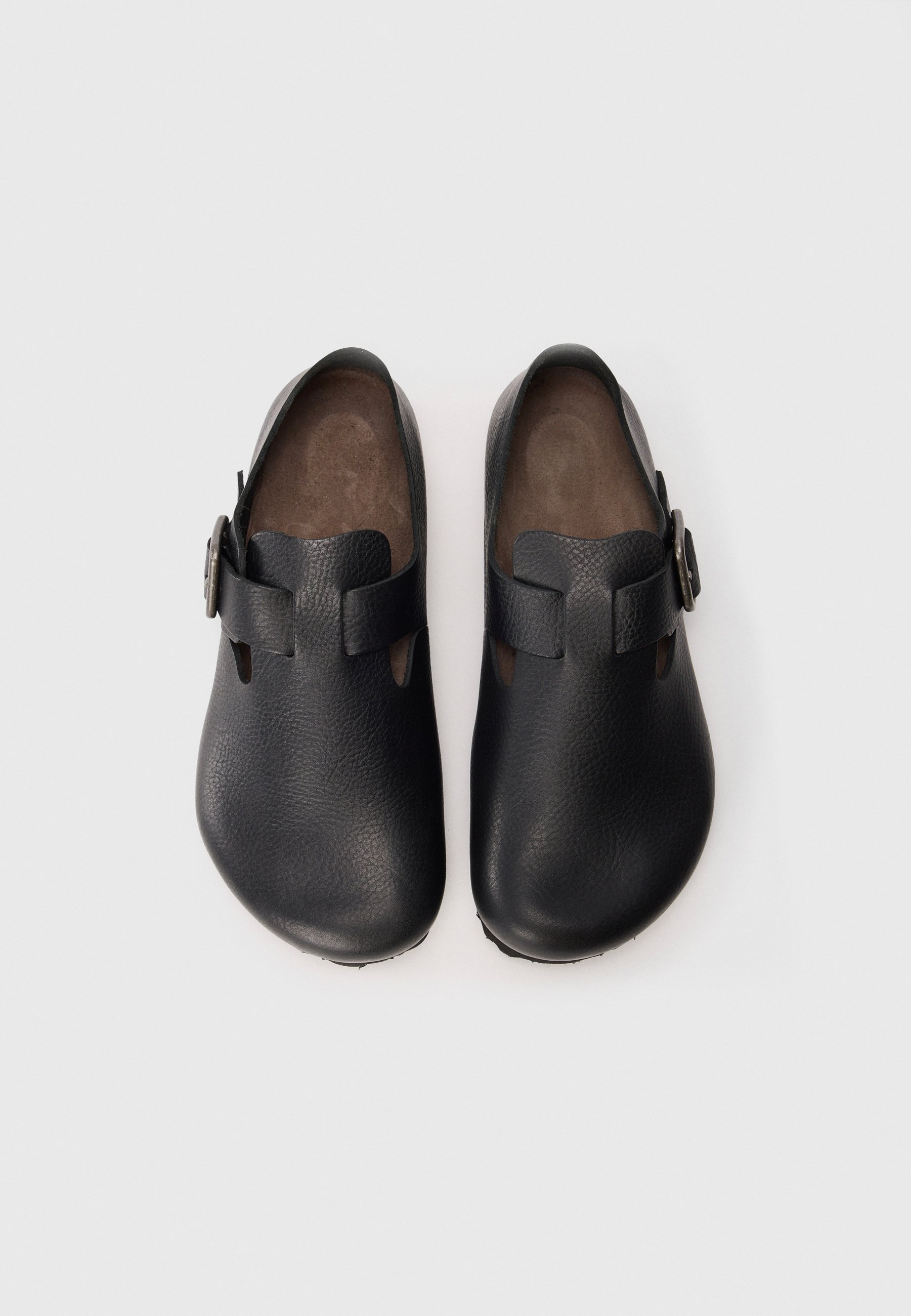 Birkenstock LONDON - Slip-ons - vintage wood black/black - Zalando