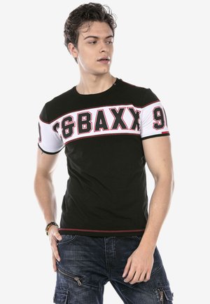 Cipo & Baxx T-shirt print - black
