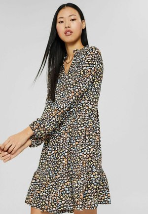 Abito in maglia - mottled black