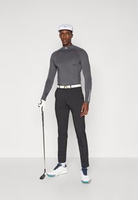 J.LINDEBERG Sports ELLO COMPRESSION TOP - Hosszú ujjú felső - asphalt