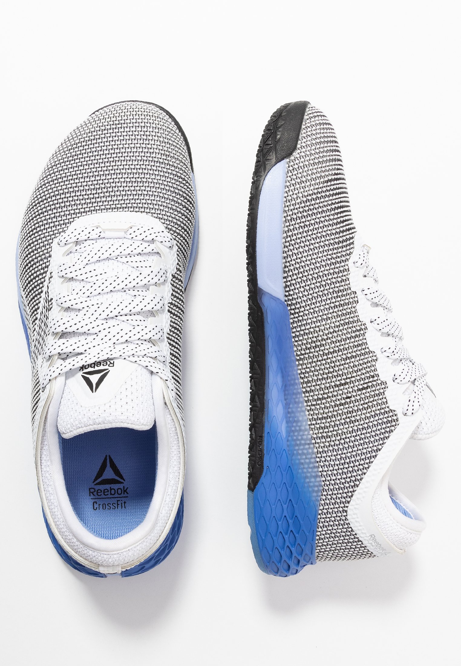 Reebok NANO 9 Treningssko whiteblackblubla Zalando.no Reebok NANO 9 Treningssko whiteblackblubla Zalando.no