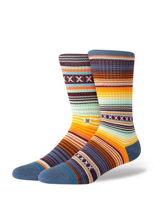 CURREN CREW UNISEX - Socks - seablue