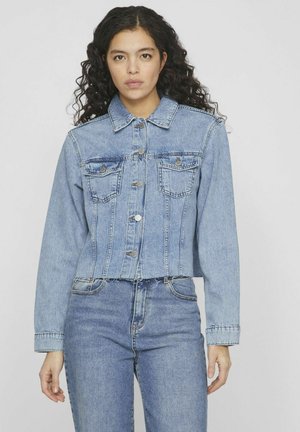 VILA Kurtka jeansowa - medium blue denim