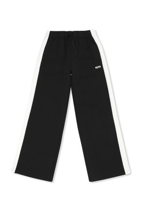 APPAREL LECORE WIDE CONTRAST PANEL - Pantaloni sportivi - black egret