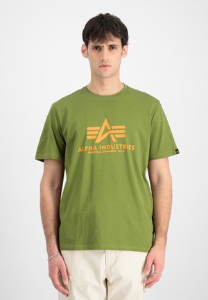 Camiseta estampada - moss green