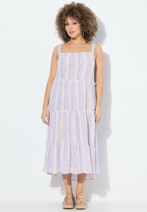 PASTEL STRIPE SLEEVELESS - Jurk - lavender