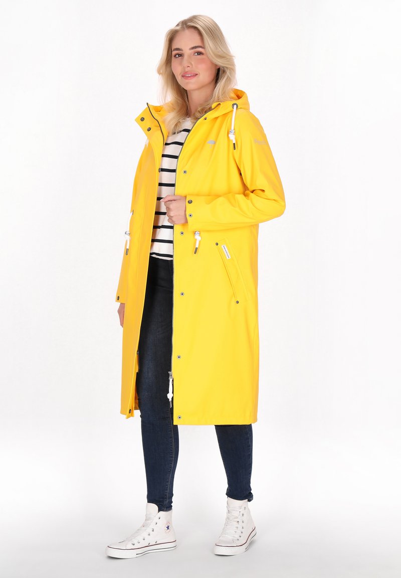 Yellow Schmuddelwedda Parka Regenjacke Damen Gelb Schmuddelwedda