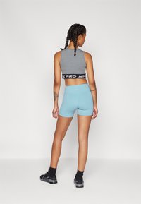 Nike Performance ONE SHORT - Leggings - denim turquoise/black